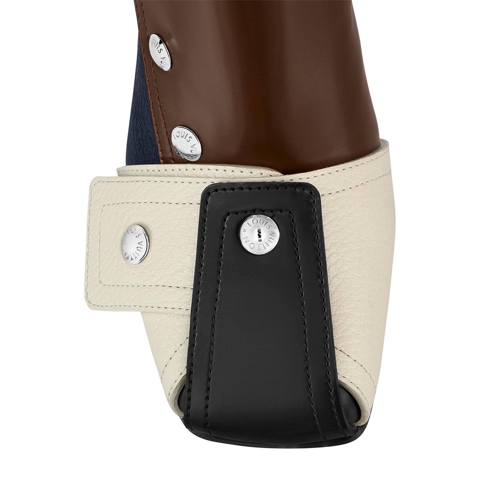 lv patti wedge high boot
